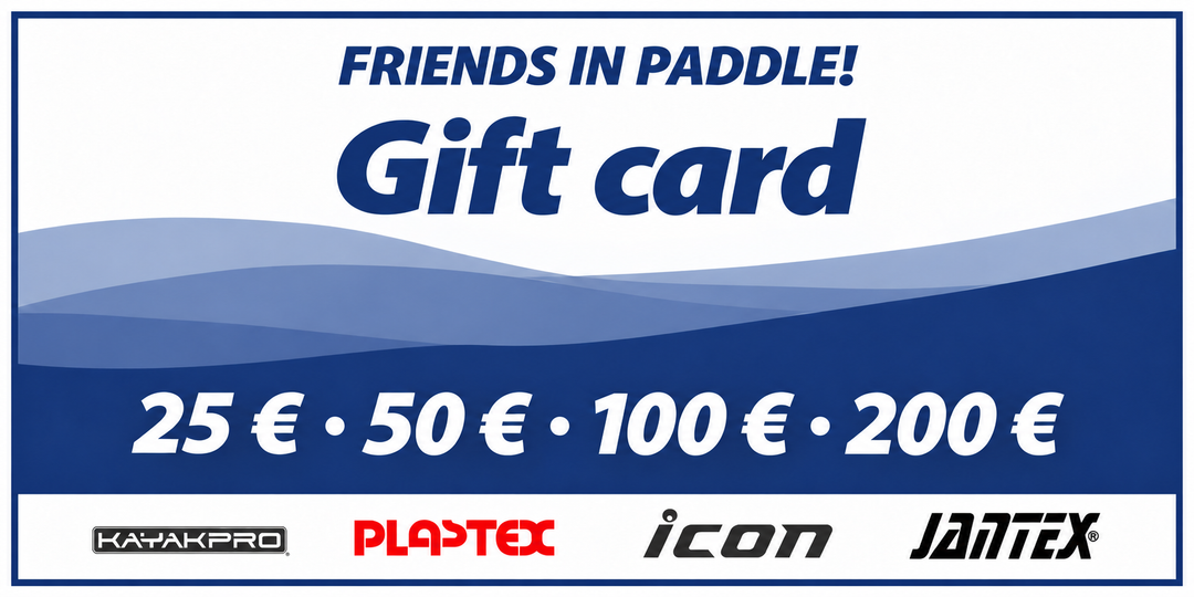 FRIENDS IN PADDLE! Dāvanu karte – 25, 50, 100 vai 200 €